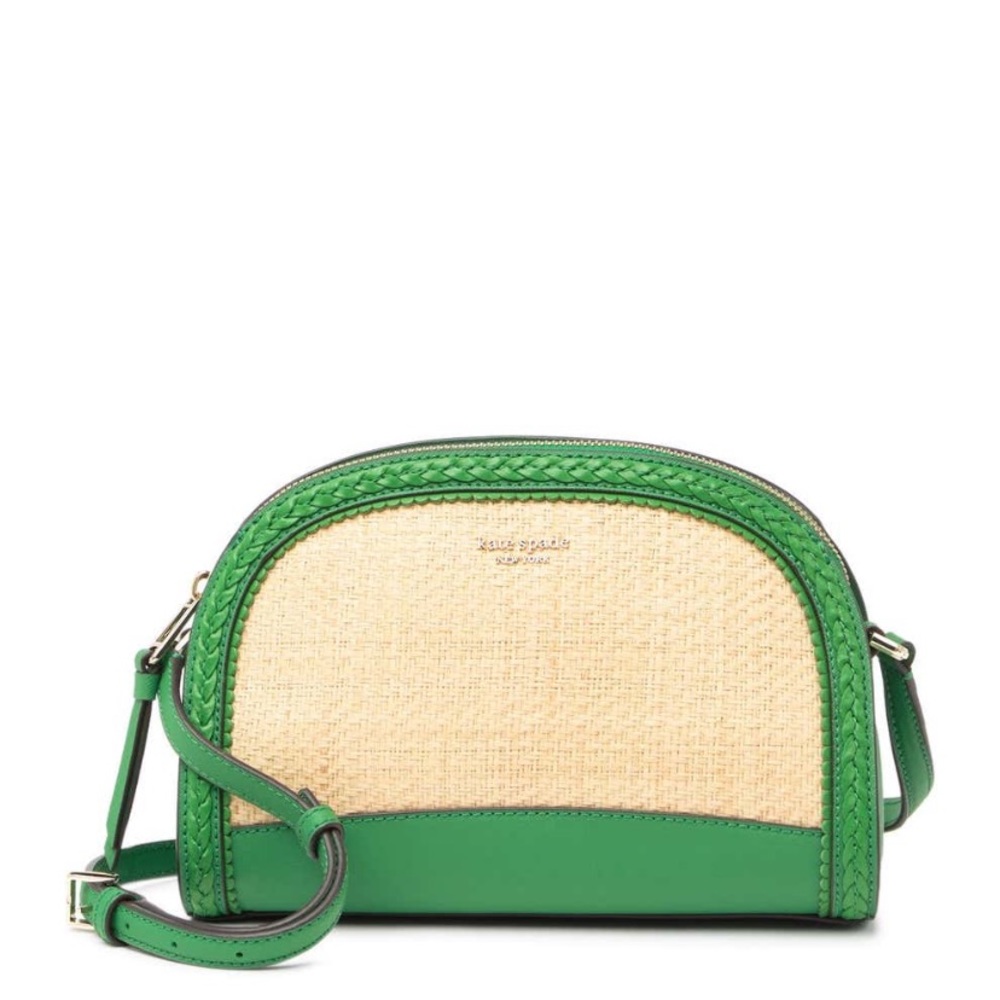 KATE SPADE ♠️ Reiley Straw Dome Crossbody
